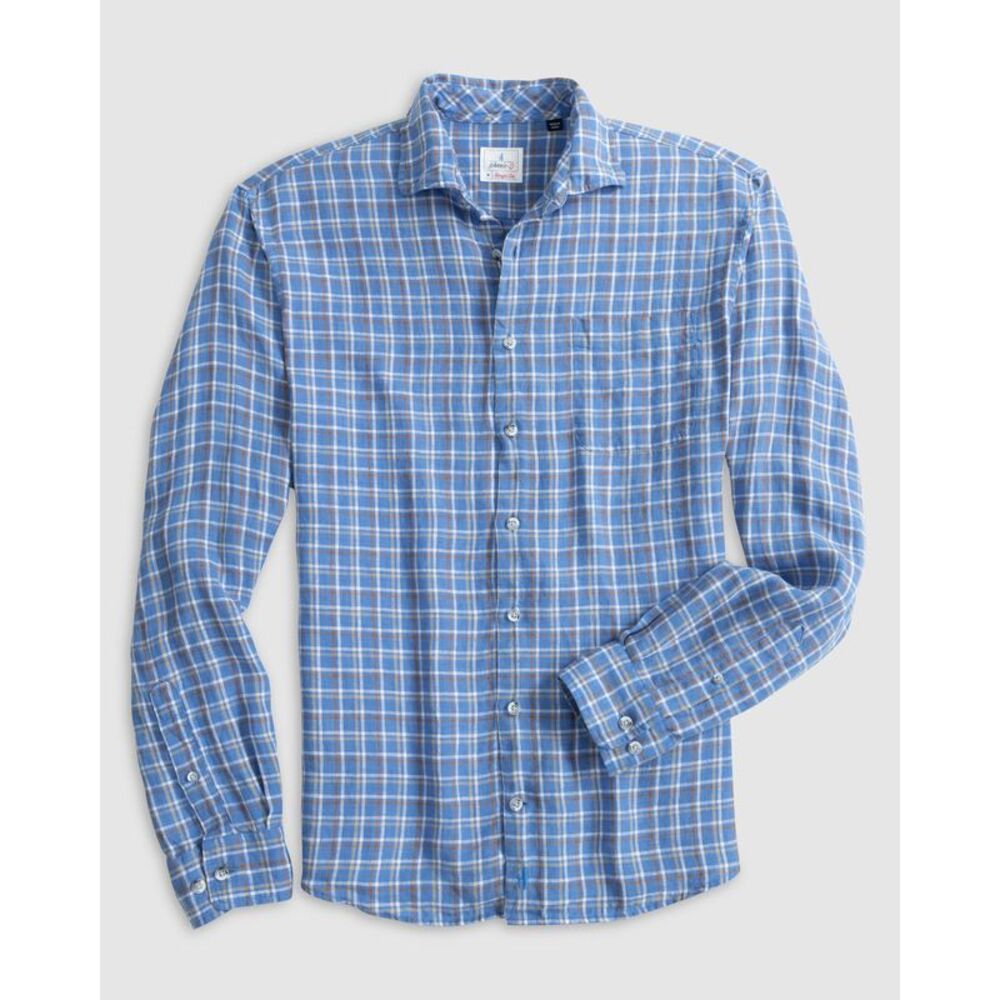 Hangin Out Linen Button Up Shirt - Omar, Size: L